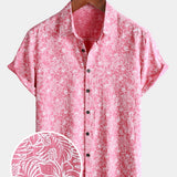 Hawaiian Short-Sleeve Flower Shirt