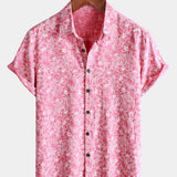 Hawaiian Short-Sleeve Flower Shirt