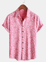 Hawaiian Short-Sleeve Flower Shirt