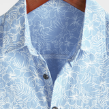 Hawaiian Short-Sleeve Flower Shirt