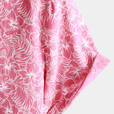 Hawaiian Short-Sleeve Flower Shirt