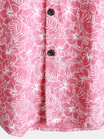 Hawaiian Short-Sleeve Flower Shirt
