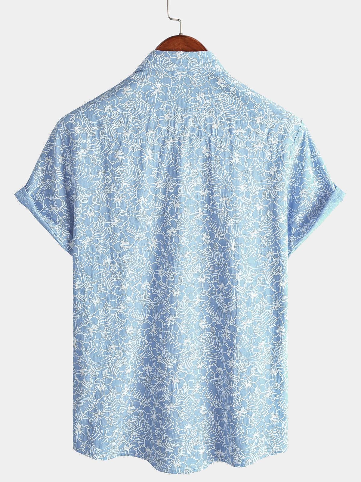 Hawaiian Short-Sleeve Flower Shirt