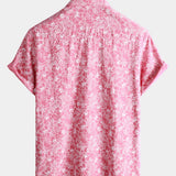 Hawaiian Short-Sleeve Flower Shirt