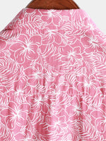 Hawaiian Short-Sleeve Flower Shirt