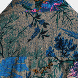 Short-Sleeve Breathable Retro Floral Print Shirt