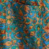 Button-Up Short Sleeve Shirt with Pockets, Retro Style, Abstract