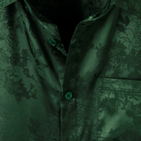 Short-Sleeve Shirt with Jacquard Pocket