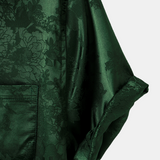 Short-Sleeve Shirt with Jacquard Pocket