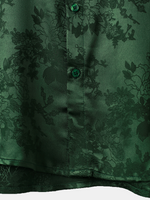 Short-Sleeve Shirt with Jacquard Pocket