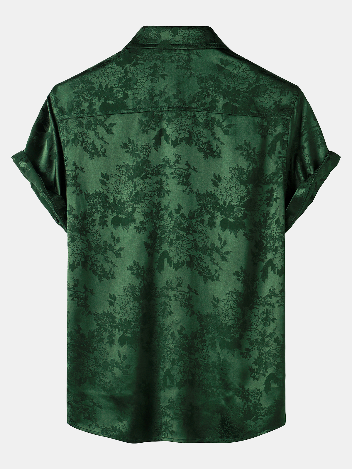 Short-Sleeve Shirt with Jacquard Pocket