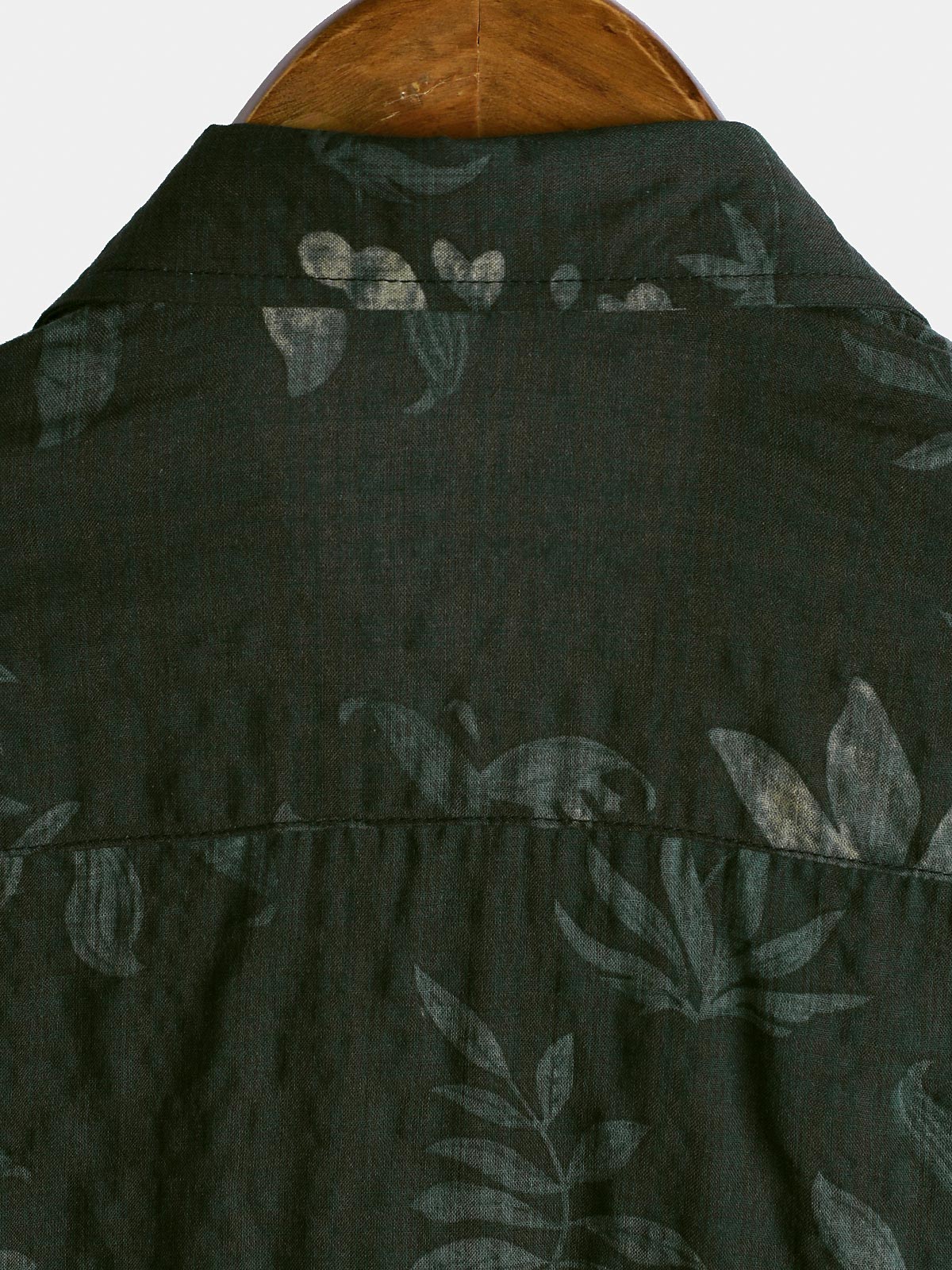 Breathable Vintage Floral Vacation Shirt, Short Sleeves