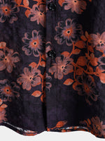Retro Floral Short-Sleeve Shirt