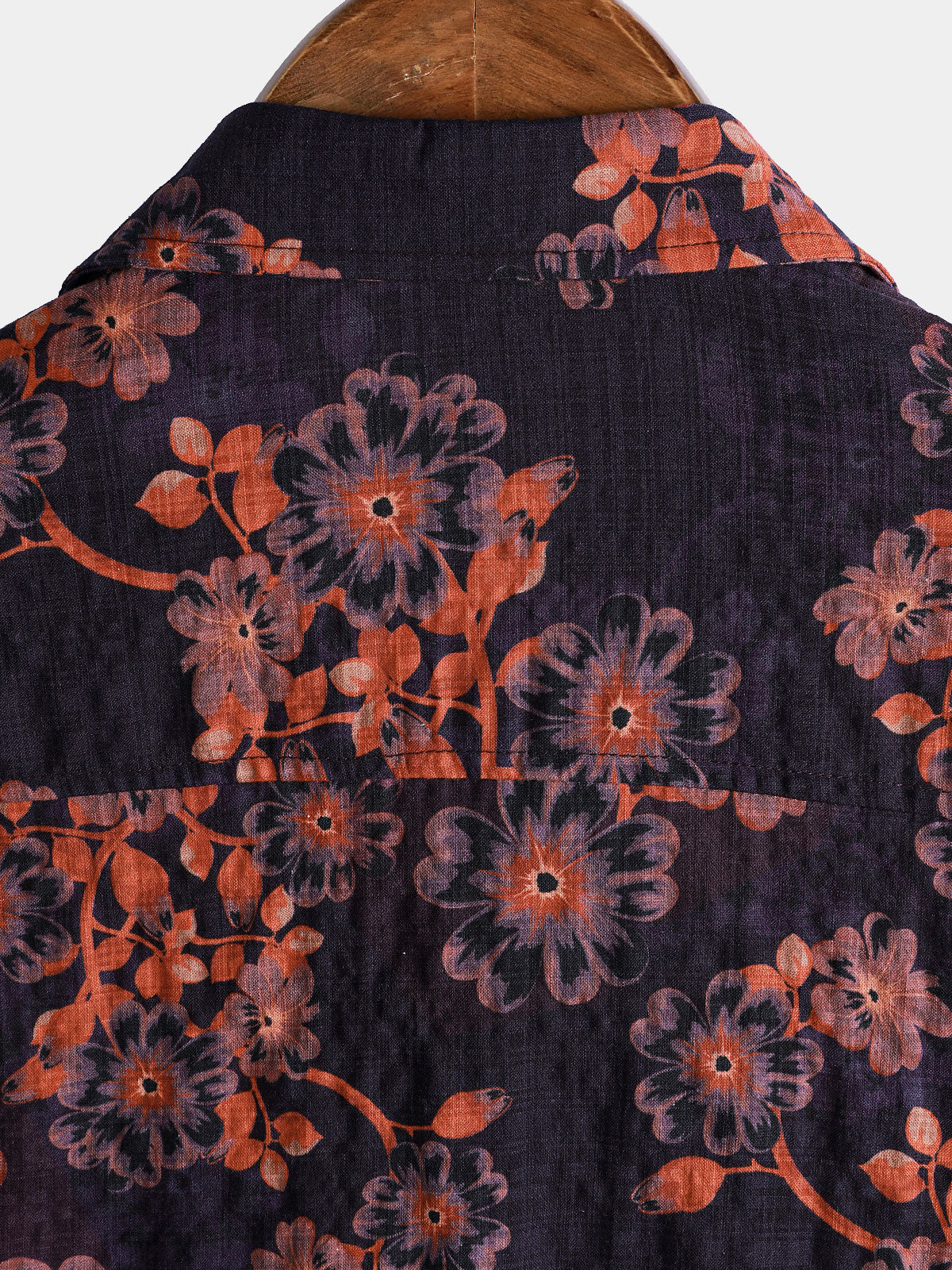 Retro Floral Short-Sleeve Shirt