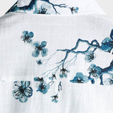 Button-Up Short Sleeve Blossom Summer Shirt