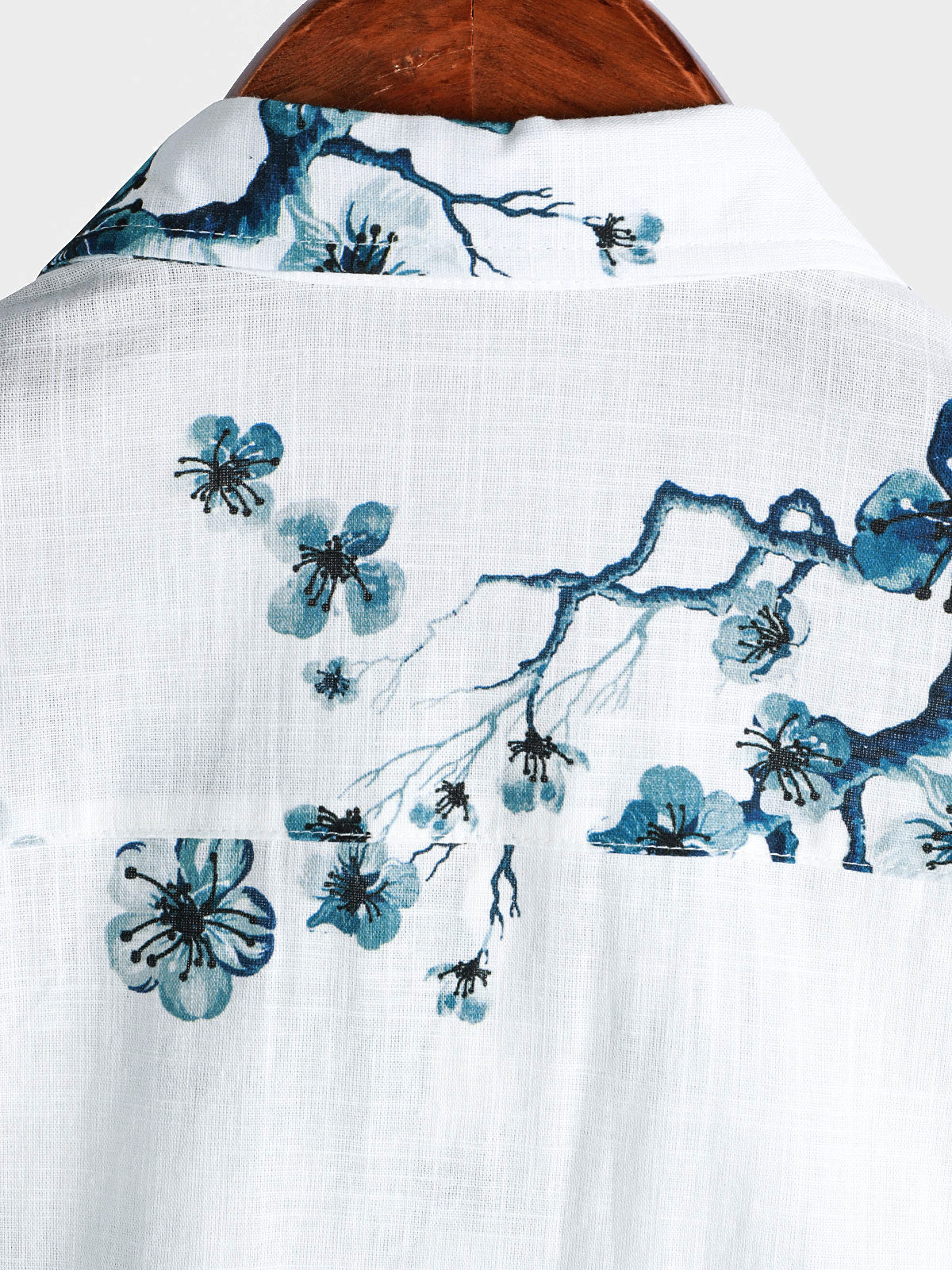 Button-Up Short Sleeve Blossom Summer Shirt