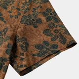 Vintage Khaki Floral Shirt