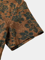 Vintage Khaki Floral Shirt