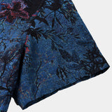 Blue Floral Vintage Shirt