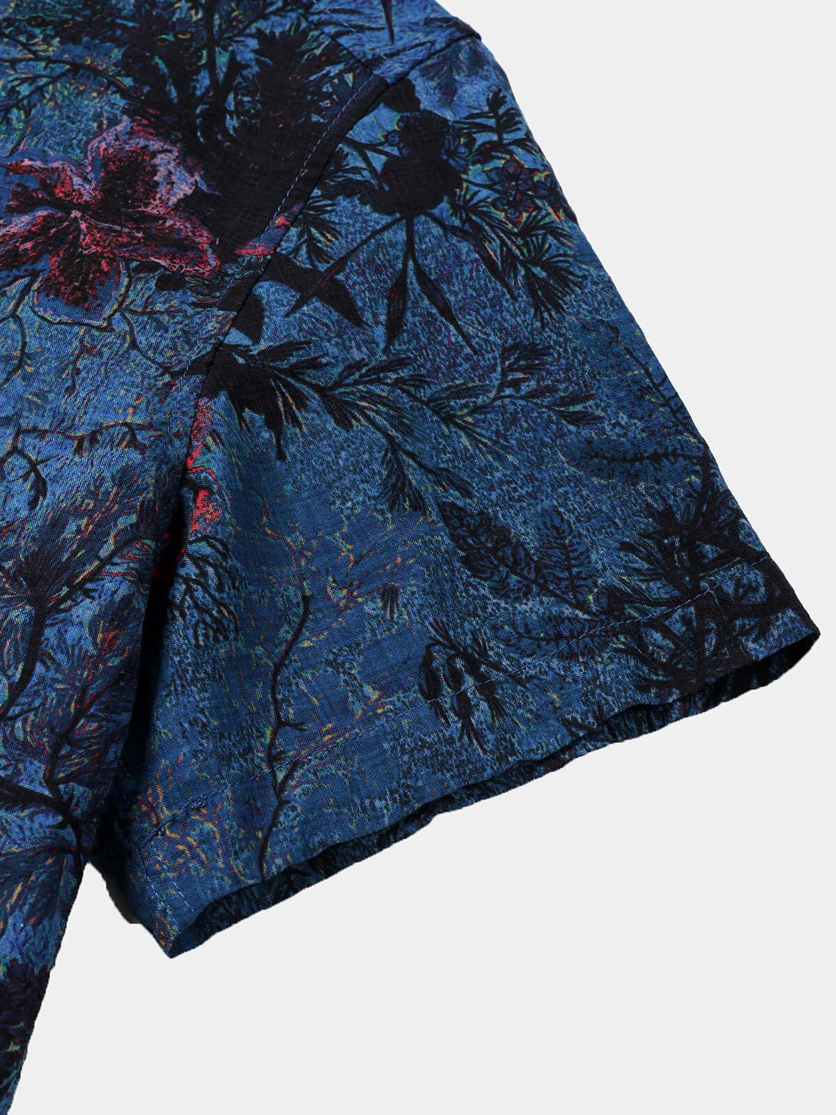 Blue Floral Vintage Shirt