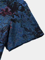 Blue Floral Vintage Shirt