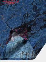 Blue Floral Vintage Shirt