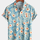 2-Pack | Retro Floral Hawaiian Shirt