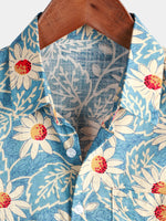 Retro Hawaiian Flower Shirt