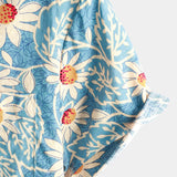 Retro Hawaiian Flower Shirt