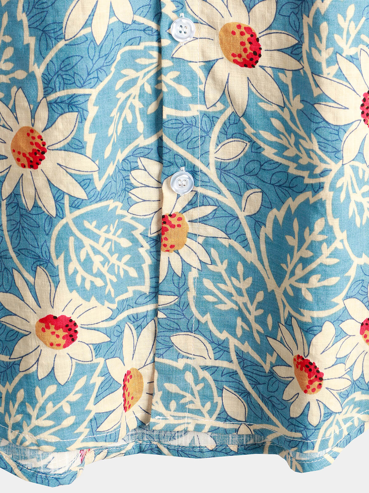 Retro Hawaiian Flower Shirt