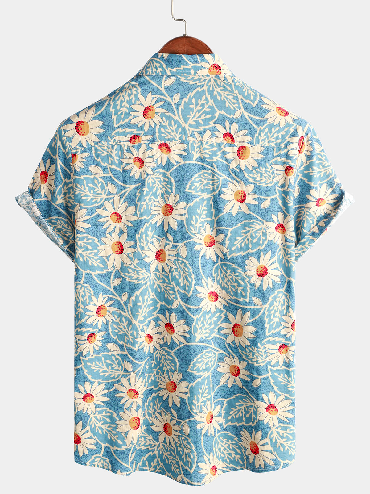 Retro Hawaiian Flower Shirt