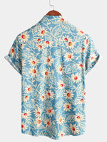 2-Pack | Retro Floral Hawaiian Shirt