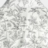 Cotton Hawaiian Shirt with Floral Pattern for Men - Summer