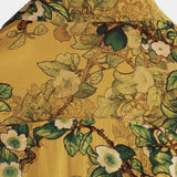 Button-Up Short Sleeve Shirt, Vintage, Casual, Soft, Floral