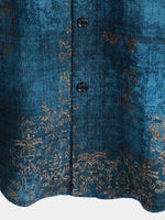 Men's Cotton Shirt with Short Sleeves for Summer