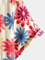 Button-Up Hawaiian Short Sleeve Shirt