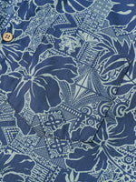 Botanical Tropical Print Breathable Short Sleeve Shirt