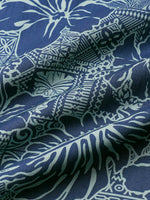 Botanical Tropical Print Breathable Short Sleeve Shirt