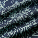 Hawaiian Tropical Leaves Pattern Holiday Beach Style Short Sleeve Shirt
