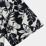 Relaxed Floral Print Summer Beach Style Short Sleeve Shirt