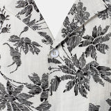 Hawaiian Short Sleeve Pocket Floral Print Shirt