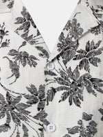 Hawaiian Short Sleeve Pocket Floral Print Shirt