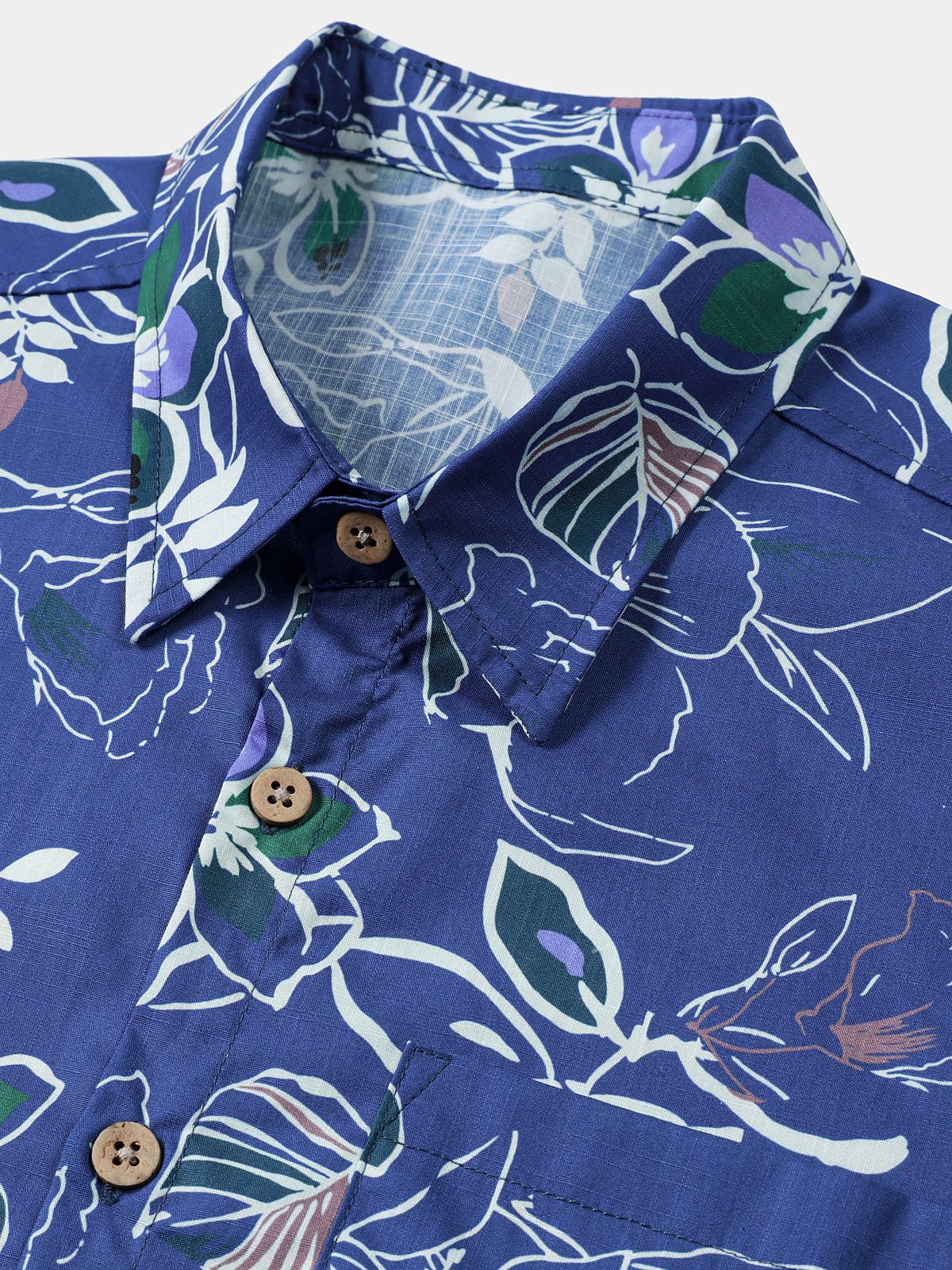 Beach and Tropical Relaxation Short Sleeve Shirt