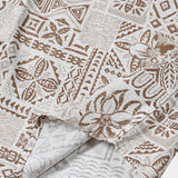 Bohemian Retro Resort Geometric Short Sleeve Shirt