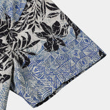 Bohemian Retro Island Botanical Short Sleeve Shirt