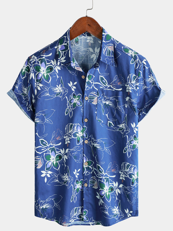 Beach and Tropical Relaxation Short Sleeve Shirt