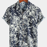 Breathable Seaside Vacation Style Short Sleeve Shirt