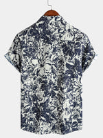 Breathable Seaside Vacation Style Short Sleeve Shirt