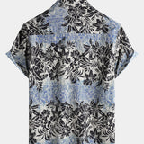 Bohemian Retro Island Botanical Short Sleeve Shirt