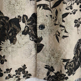 Vintage Floral Leisure Shirt, Short Sleeves
